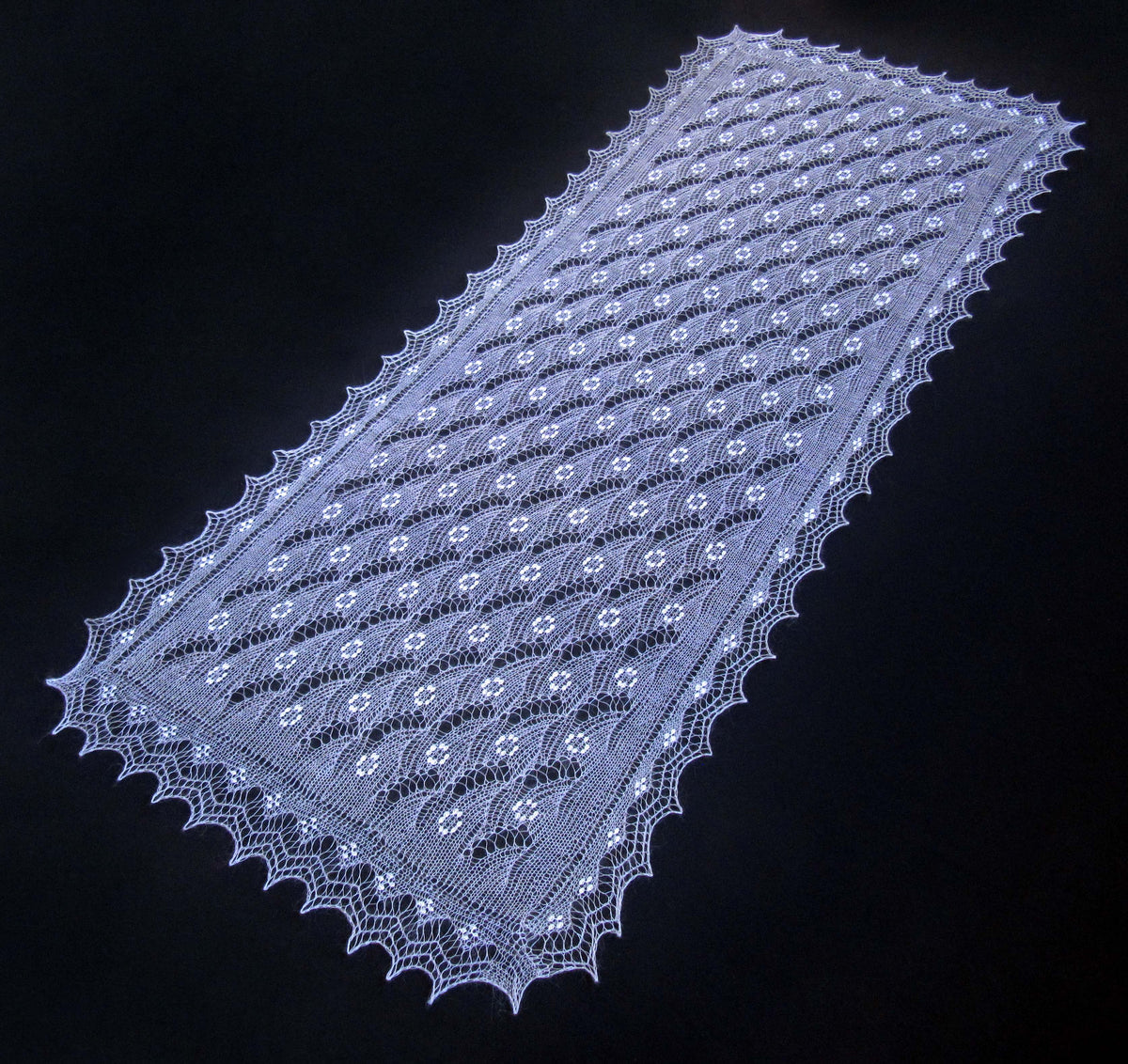 Gestrickter Ziegenflaum Schal Orenburger Schal Shawl Scarf Strick Stola Handmade