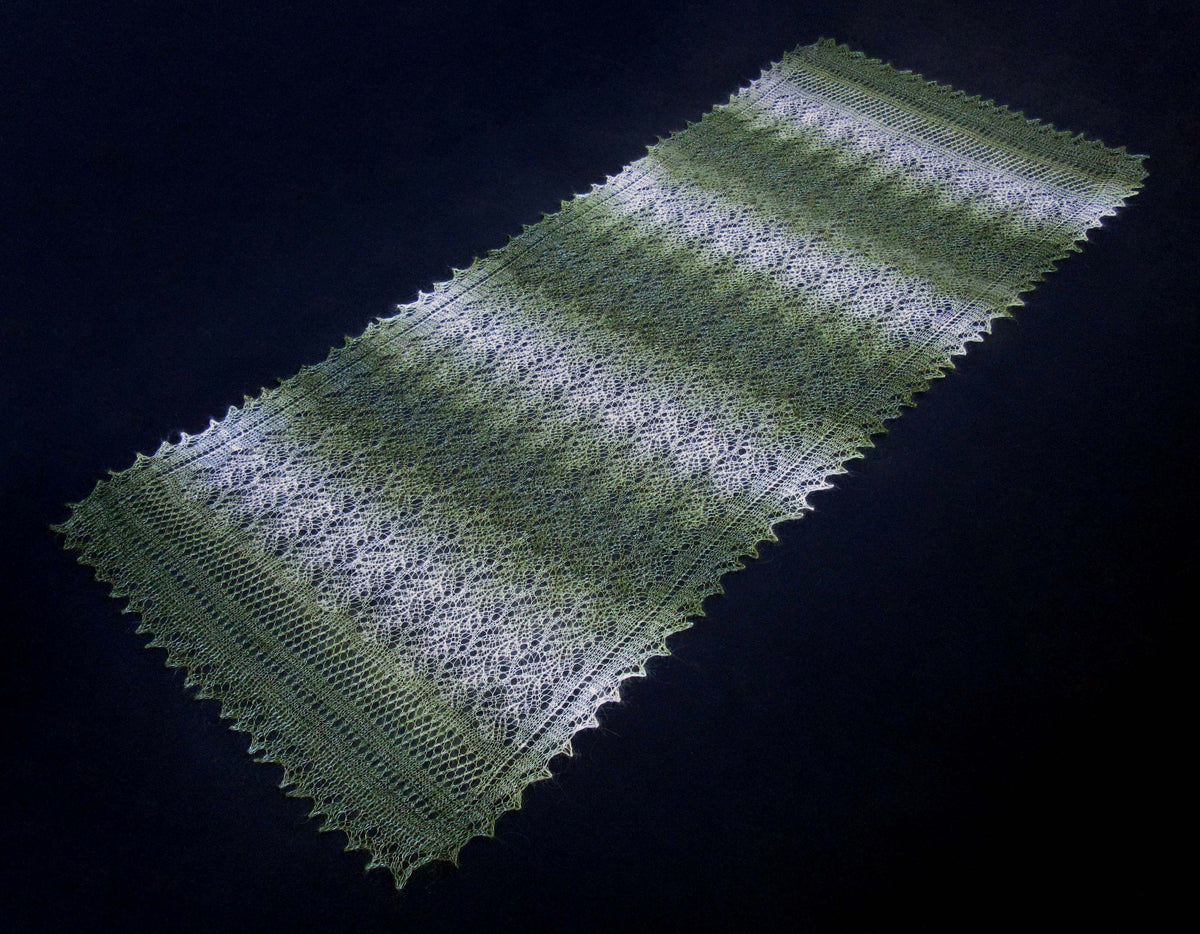 Gestrickter Ziegenflaum Schal Orenburger Schal Shawl Scarf Strick Stola Handmade
