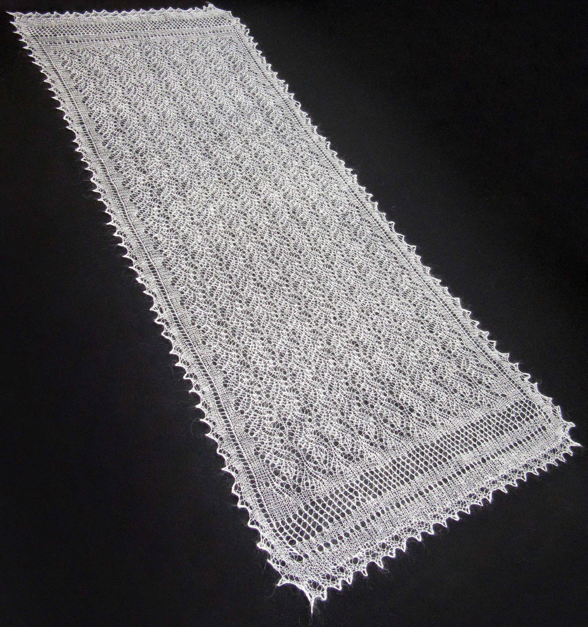 Gestrickter Ziegenflaum Schal Orenburger Schal Shawl Scarf Strick Stola Handmade